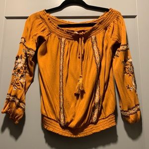 Target embroidered tunic